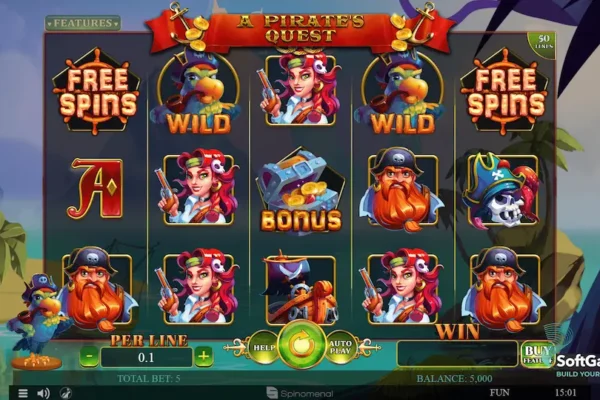 Rarest Online Casino Games, Pirates quest